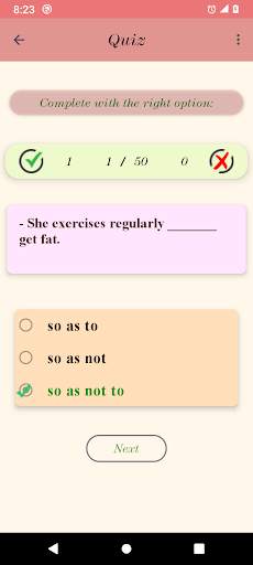 ENGLISH LINKING WORDS screenshot 6