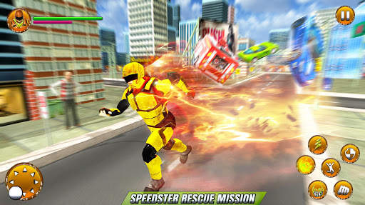 Grand Speed Robot Iron Hero Rescue Mission screenshot 2