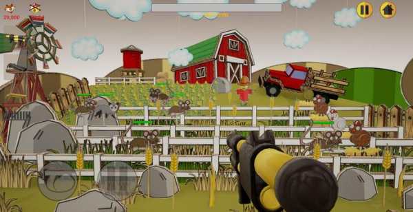 3D Paper Chicken shooter screenshot 4