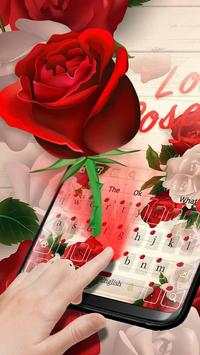 Love Roses Keyboard screenshot 1