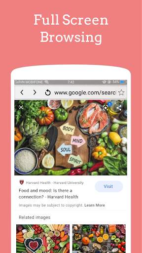 X Browser mini: Explore & Lite - Speed Browser 4G screenshot 1