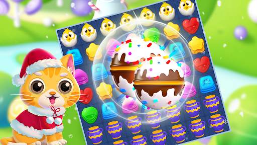 Sweet Candy Cat Puzzle Game screenshot 7