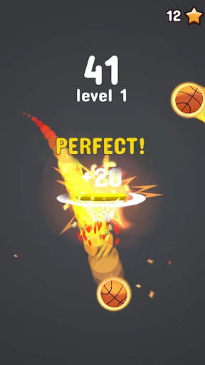 Reverse Basket : basketball game screenshot 2