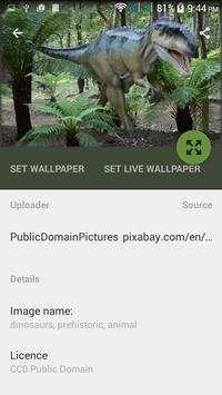Dinosaurs Live Wallpapers screenshot 3