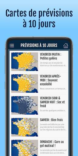 Météo Express screenshot 1