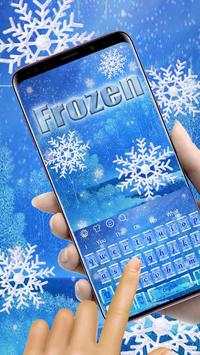 Frozen Snowflake Keyboard screenshot 2