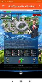 GoalTycoon Be a Real Football Manager & Earn Cash screenshot 4
