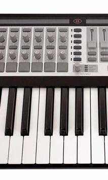 Wallpapers MIDI Keyboard screenshot 1
