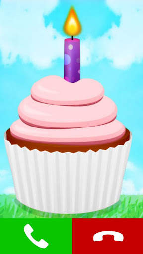 happy birthday fake call game screenshot 1