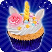 Unicorn Cupcakes - Colorful Food Cooking 1.0
