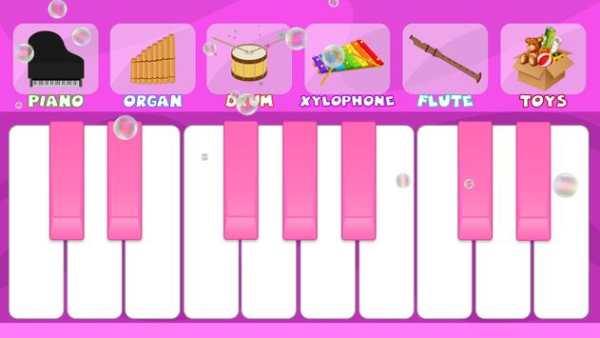 Kids Pink Piano screenshot 3