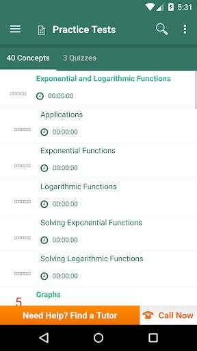 College Algebra Practice, Prep скриншот 2