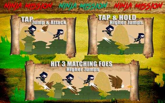 Ninja Mission - free screenshot 1