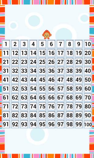 Kids Counting Hundred Chart скриншот 2