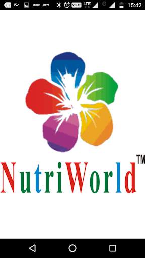 Nutri World Mobile App screenshot 1