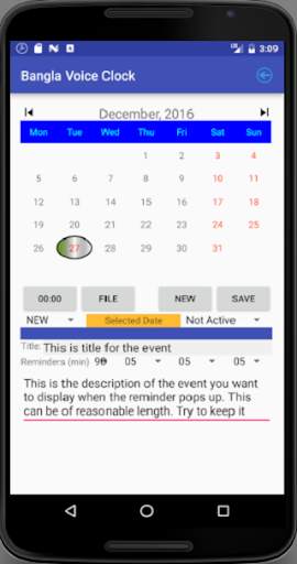 Bangla Voice Clock screenshot 3