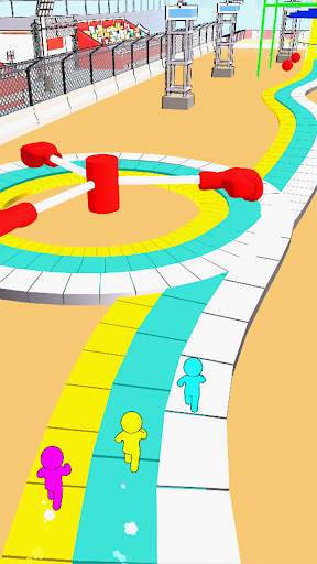 Stickman Race 3D screenshot 1