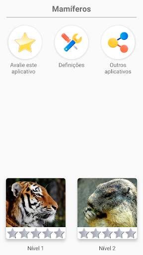 Mamíferos -Aprenda todos os animais no Photo-Quiz! screenshot 1