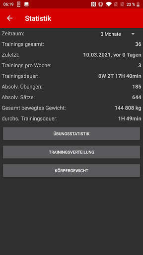 Stelios Trainingstagebuch & Fitnesstracker 6 تصوير الشاشة
