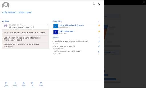 Dynamics 365 for Tablets screenshot 2