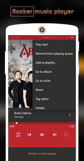 Rocker Music Player screenshot 3