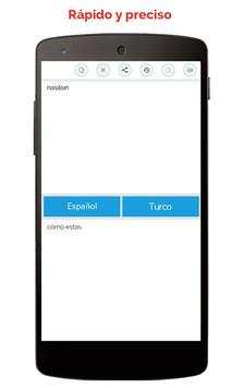 Turkish Spanish Translator screenshot 5