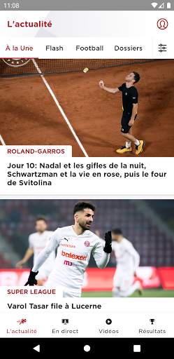 RTS Sport 1 تصوير الشاشة