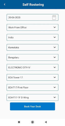 Wipro Back to Office screenshot 6