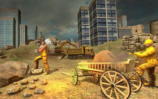 Real City Road River Bridge Construction Game screenshot 9