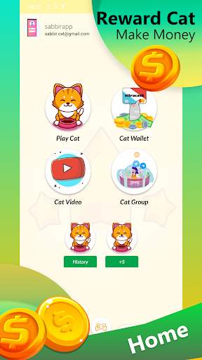 Reward Cat: Make Money & Earn स्क्रीनशॉट 1