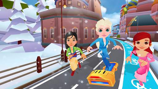Subway Princess Runner Surf screenshot 5