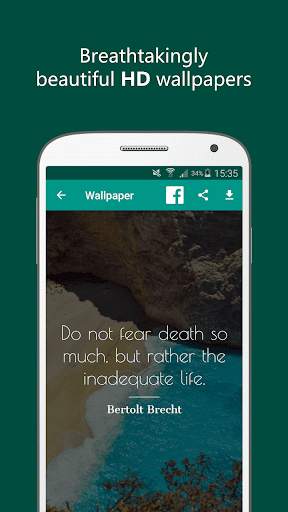 Quote It - Quote Maker & Wallpaper Generator screenshot 4
