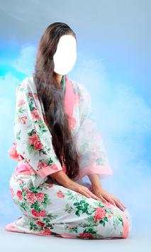 Japanese Kimono Photo Montage screenshot 1
