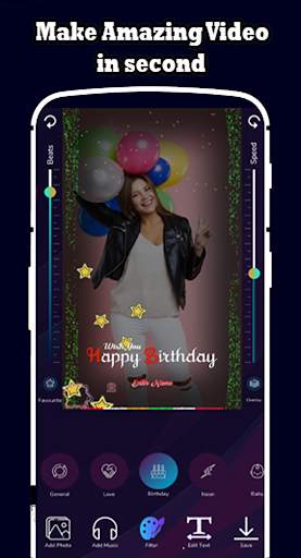 MVbit Particles video maker screenshot 3