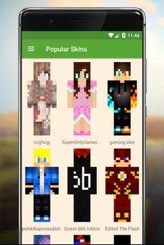 Skins for Minecraft PE screenshot 1