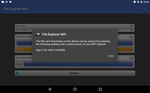 File Explorer WiFi screenshot 1