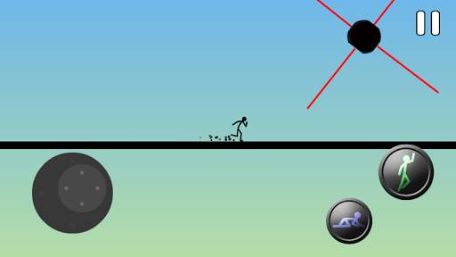 Stickman parkour 3: o simulador de ninja divertido screenshot 3