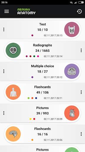 Memorix Anatomy QUIZ screenshot 7