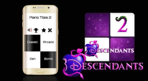 Descendants 2 Piano Tiles screenshot 2