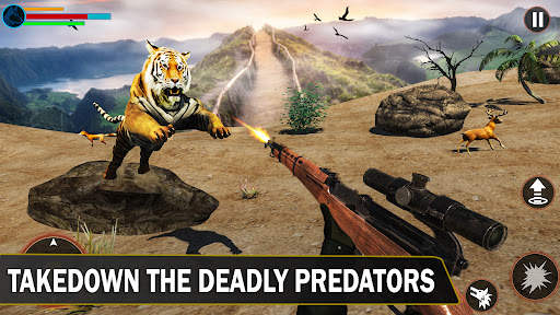 Wild Animal Hunting Clash screenshot 1