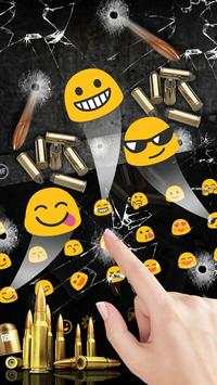 Fire Gun and Bullet Keyboard Theme screenshot 3
