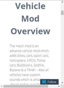 Car MOD For MCPE screenshot 2