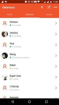 Gleamyou messenger screenshot 2