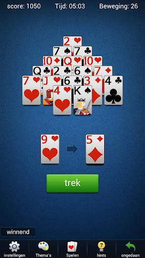 Piramide Solitaire - Kaart screenshot 4