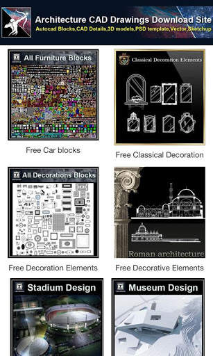 Autocad DWG Drawings Download screenshot 2