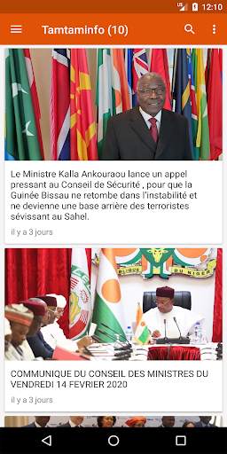 Niger Actualité screenshot 1