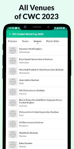 ODI World Cup Live 2023 screenshot 4