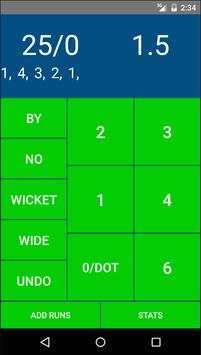 Cricket Scoring screenshot 2