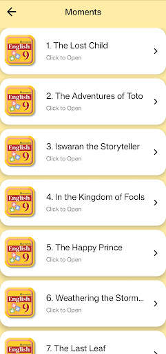 Class 9 English for 2023-24 screenshot 6