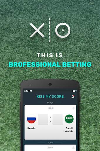 Soccer Predictions w/ Friends - Kiss my Score screenshot 1